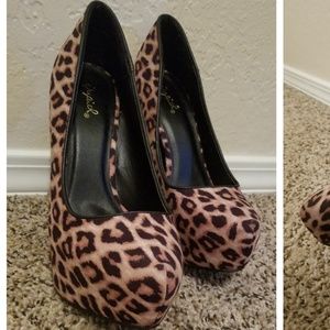 Leopard Print Heels